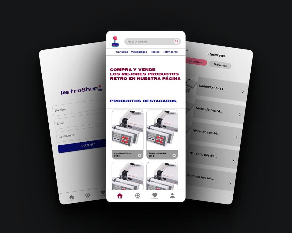 Retroshop - E-commerce