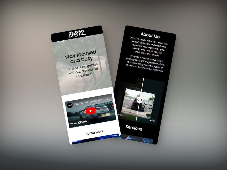 SpotzVisuals - Portfolio